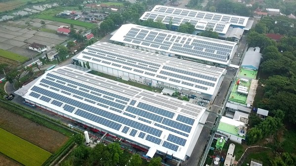 Biggest Solar Rooftop in Central Java, Indonesia: Total Solar DG Supports Danone's Sustainability Commitments in Line With Government's Plan