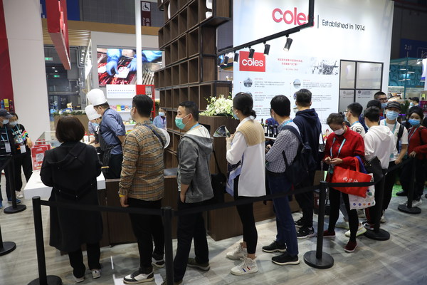 Coles客澳市攜高品質明星食品第三年亮相中國國際進口博覽會