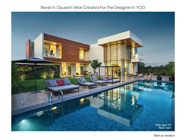 即時入居可能なインド初で唯一のYOO Villas Enclaveはムンバイからヘリでわずか40分