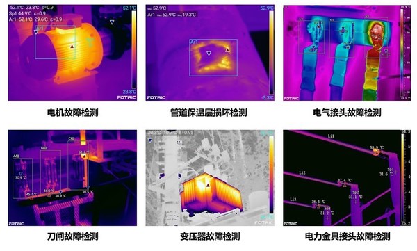 FOTRIC熱像儀用于工業設備維護典型案例