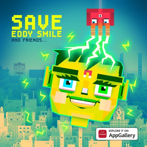 AppGalleryユーザー、世界で最初にSave Eddy Smileをプレー