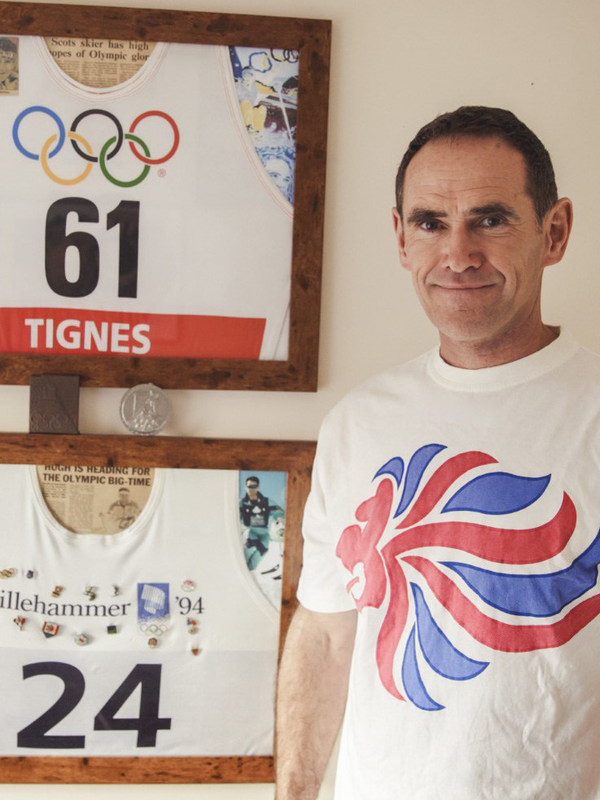 英國自由式滑雪運動員Hugh Hutchison