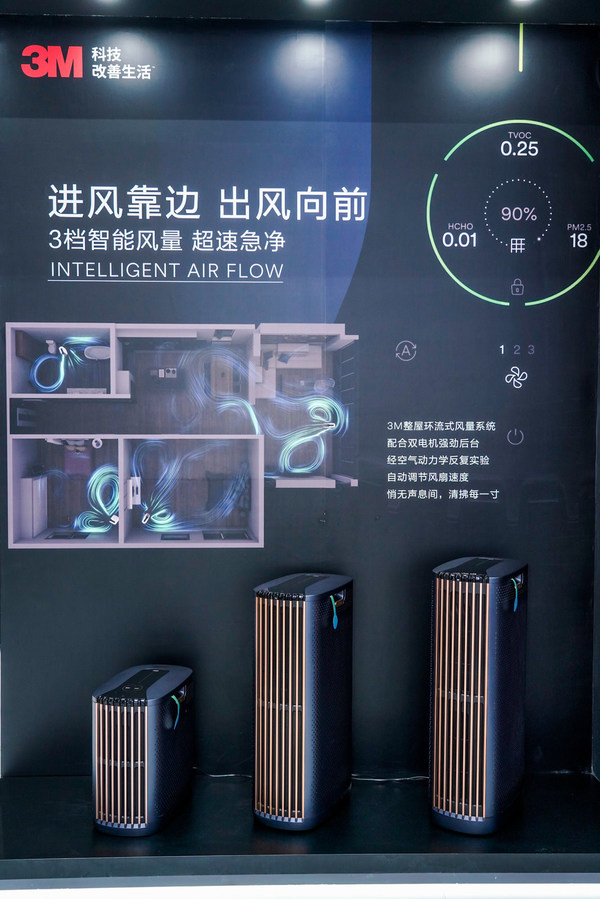 3M“全凈系列”空氣凈化器于AWE2021全球首發
