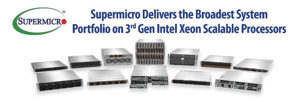 Supermicro推出最新服務器系列 搭載第3代Intel Xeon可擴展處理器