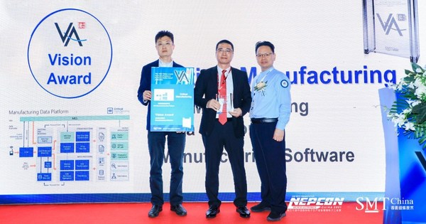 凱睿德制造在NEPCON China憑借新物聯網制造數據平臺榮獲遠見獎