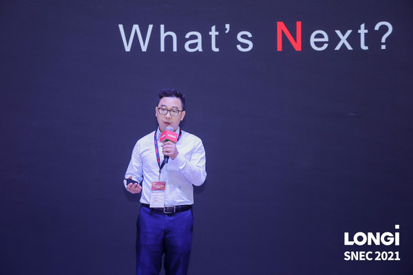 LONGiがSNEC 2021でN型TOPCon両面発電モジュール「Hi-MO N」を発表