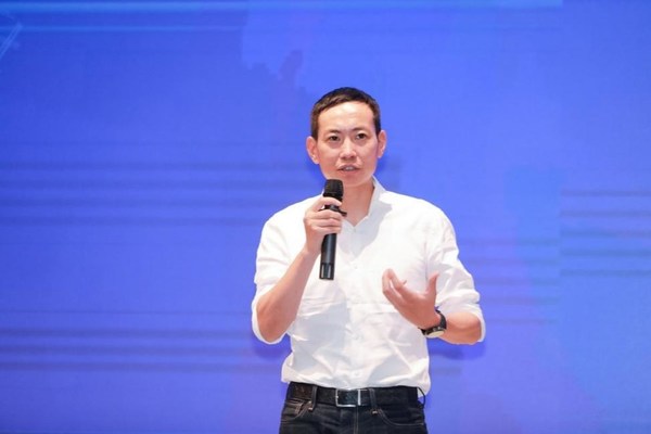 （圖/華住集團總裁兼華住中國CEO金輝先生現場致辭）
