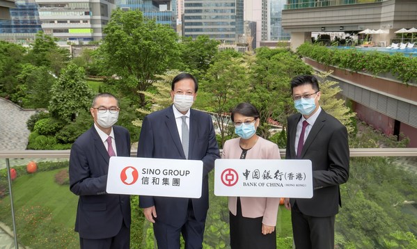 信和置業與中銀（香港）簽訂首筆可持續發展表現掛鉤10億港元貸款