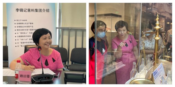 賴潔珊總監向嘉賓分享李錦記企業社會責任舉措