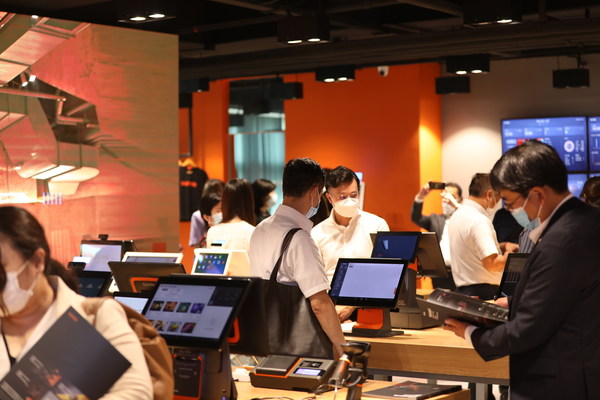 上海を拠點とする?本の自治體および企業の代表団がSUNMI Technologyを視察訪問