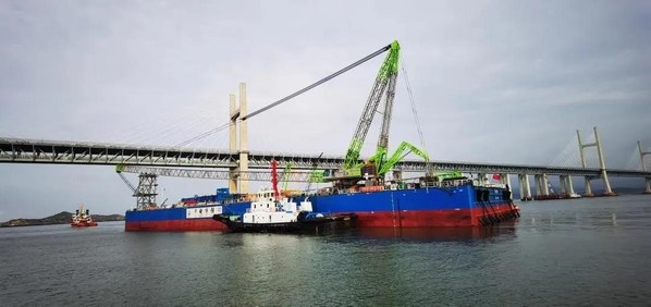 46臺風機全部吊裝完成，中聯重科起重機高品質助力綠色高質量發展