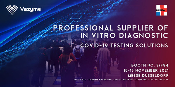 Vazyme ra m?t s?n ph?m và gi?i pháp xét nghi?m COVID-19 m?i nh?t t?i MEDICA 2021
