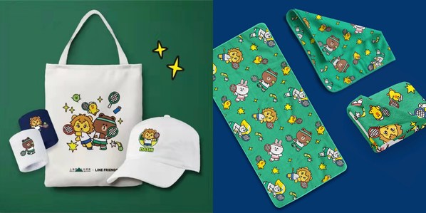 LINE FRIENDS X 上海勞力士大師賽周邊產品