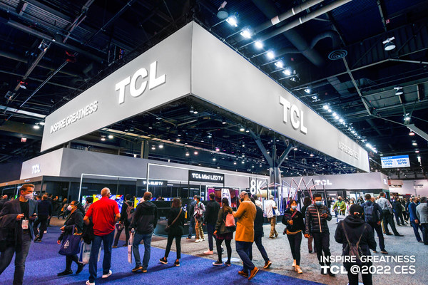手機之外，TCL于CES 2022發布海外首款筆電和新一代XR眼鏡