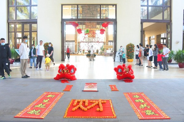 三亞海棠灣喜來登度假酒店 “喜悅嘉年華”開啟虎年新春
