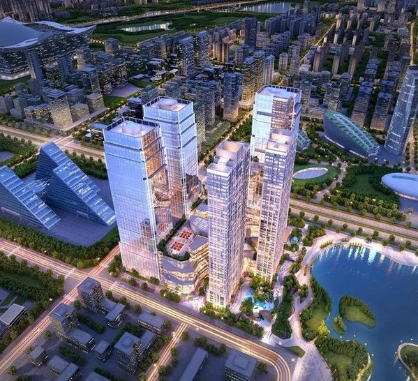 日立電梯助力成都新添兩個超200米城市綜合體項目