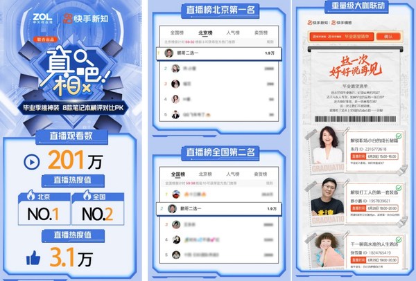 ZOL x 快手新知《真相吧》第五期 重量級大咖聯動沖榜全國NO2