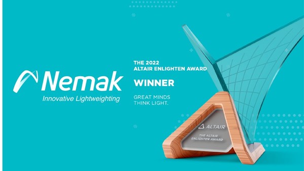 諾瑪科榮獲Altair Enlighten Awards可持續工藝獎和輕量化未來獎