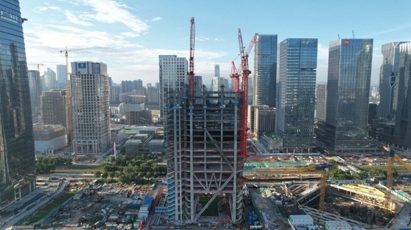 日立電梯為全國在建最高純鋼結構超高層建筑提供電梯產品