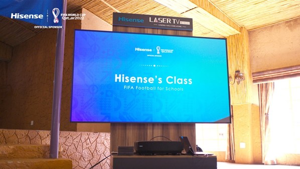 Hisense và FIFA kh?i ??ng ch??ng trình m?i tr??ng vì tr? em Nam Phi