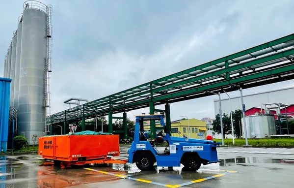 馭勢科技無人車在全球化工巨頭巴斯夫生產基地運營一周年
