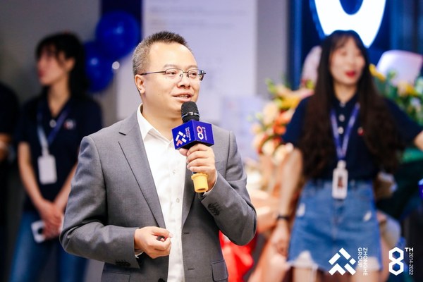 眾合云科8周年司慶余清泉分享現場
