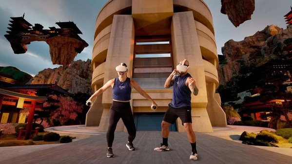 玩家可在超現實場景中進行BODYCOMBAT VR訓練