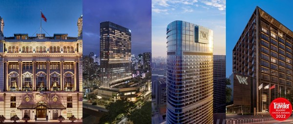 希爾頓集團旗下酒店榮膺《悅游》2022 年度"讀者之選"多項大獎