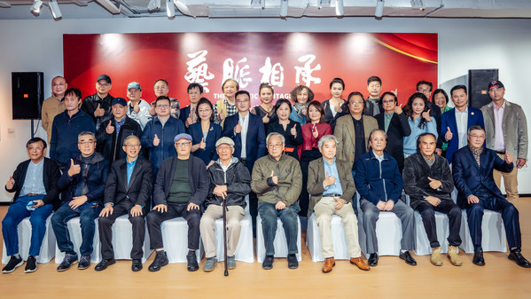 九點水美術館年末大展“藝脈相承”啟幕，呈獻海派美術經典