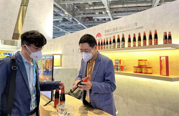 李錦記蠔油吸引現場眾多來賓關注
