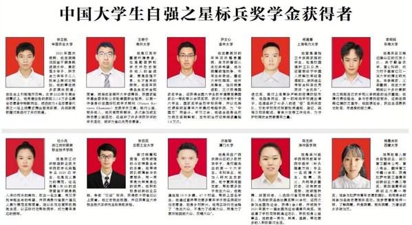 2021年度"中國大學生自強之星"名單揭曉，新東方捐資1億元持續支持大學生成長