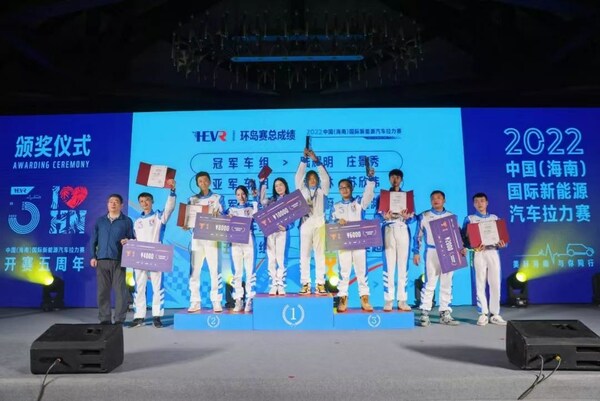 TUV南德助2022中國(海南)國際新能源汽車拉力賽實現零碳賽事認證