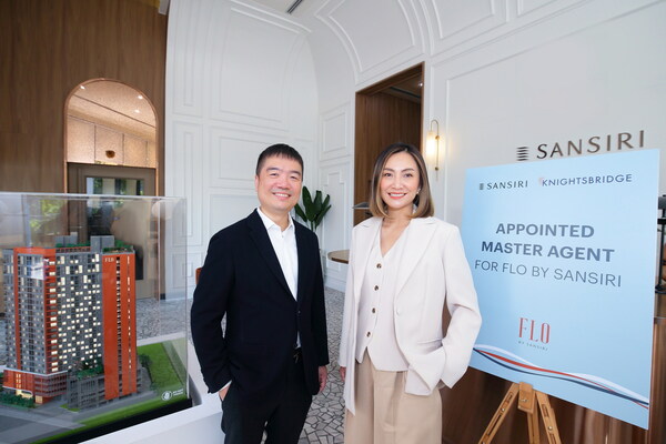 Sansiri指定Knightsbridge Partners為首個河景公寓FLO by Sansiri的主要房地產代理