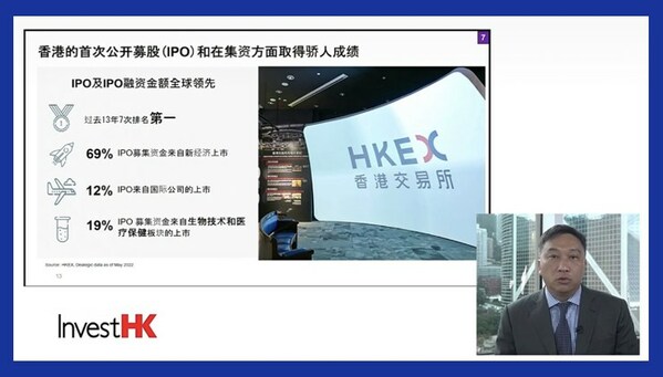香港特別行政區投資推廣署 黃煒卓先生