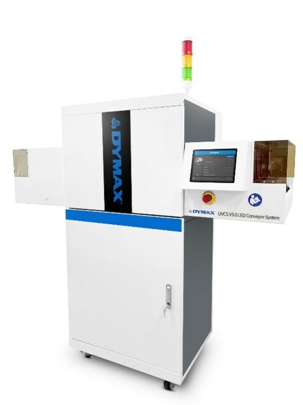 Dymax推出高速運行、高精確度的固化設備UVCS V3.0 LED傳送帶