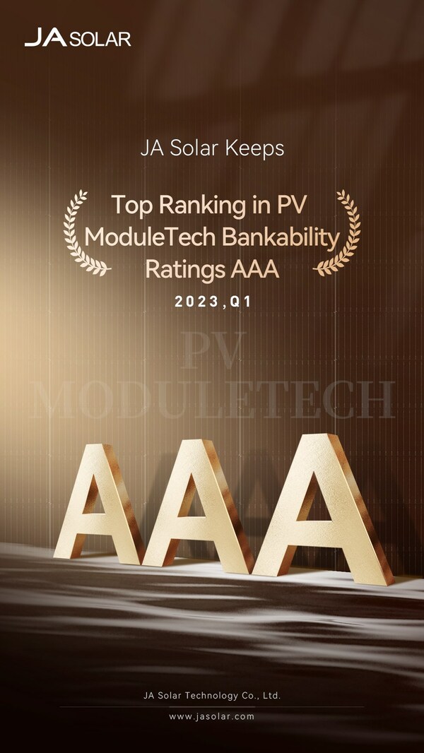 JA Solar? PV ModuleTech? ???? ??? ????? AAA ??? ????.