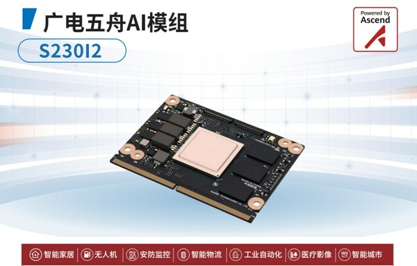 新品發布丨廣電五舟AI模組S230I2讓人工智能更輕松更高效