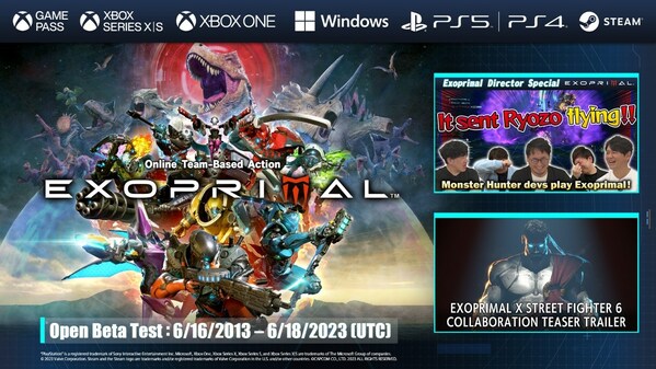 Capcom全新游戲《EXOPRIMAL》第二次公開測試現已開放