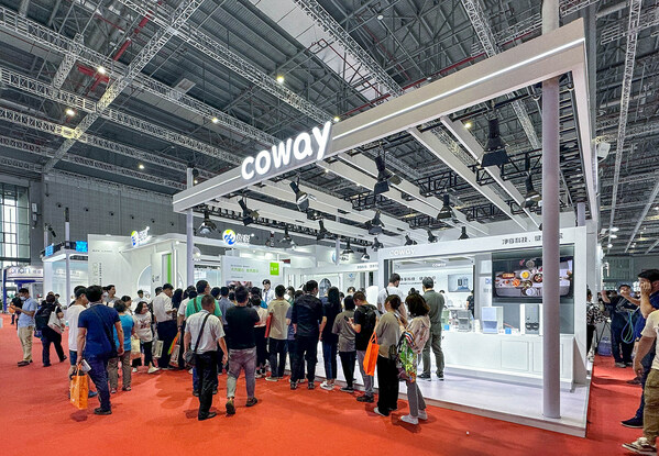 Coway科唯怡攜高端凈水器亮相上海國際水展