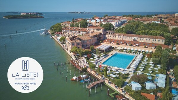 Cipriani hotel view at Courtesy of Hotel Cipriani