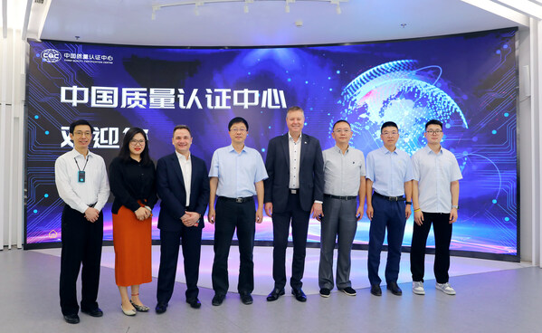 DEKRA德凱亞太區總裁Mike Walsh一行訪問中國質量認證中心