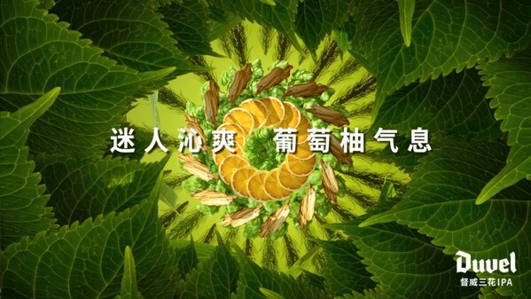 圖二：督威三花IPA完美平衡苦味 散發迷人氣息