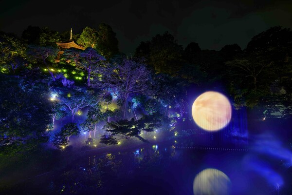 東京椿山莊大酒店推出TOKYO MOON秋季庭園演出