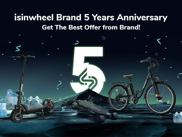 電動滑板車isinwheel五周年慶祝活動開啟，引領未來智能出行新篇章