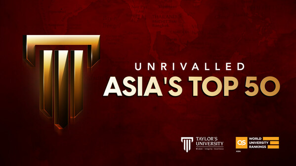 泰萊大學于亞洲排名持續上升，在最新亞洲大學排行中名列第41位