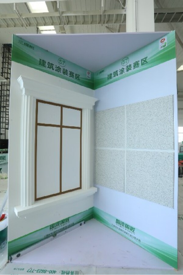 建筑涂裝金獎作品《窗》