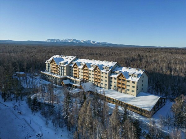 長白山希爾頓逸林溫泉酒店外景