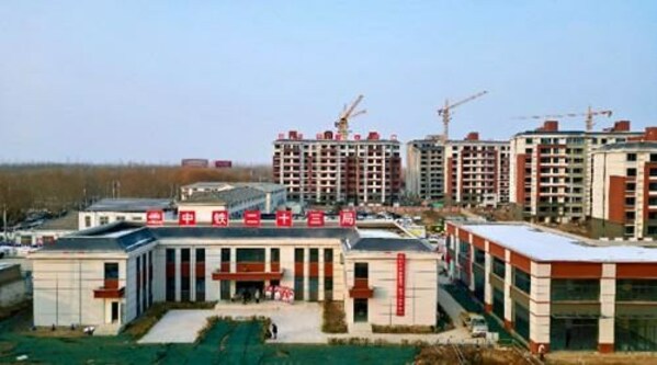 河南蘭考縣沿黃高灘區搬遷安置項目（丁楊社區）一角