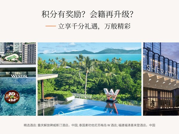 萬豪旅享家推出新一季全球推廣活動
