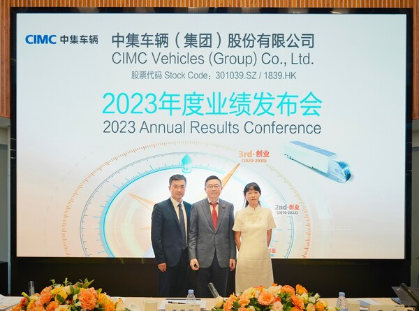 中集車輛2023年業績實現超越：凈利潤達24.6億猛漲120%